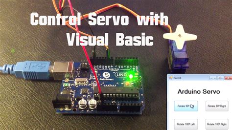 Arduino Control Servo With Visual Basic Random Nerd Tutorials