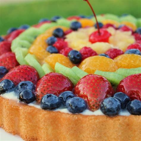 Fruit Galore Sponge Cake Recipe Easy Summer Desserts Summer