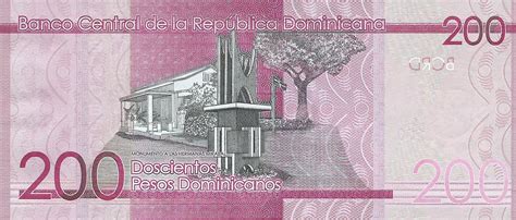 dominican republic new 200 peso domincano note b729a confirmed banknotenews