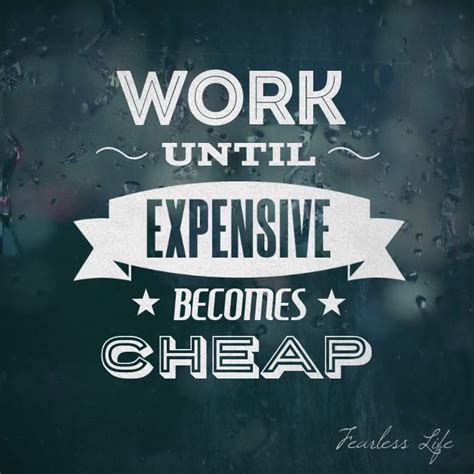 Work Until Expensive Becomes Cheap Video Post Template Postermywall