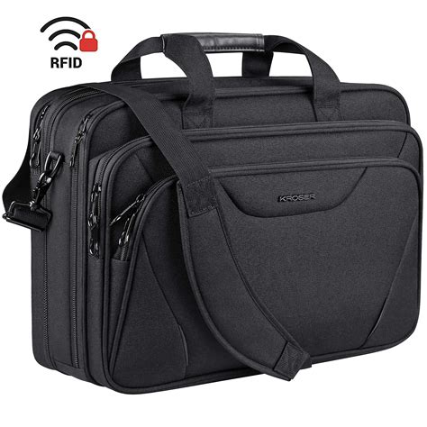 Kroser Laptop Bag Premium Laptop Briefcase Fits Up To 173 Inch Laptop