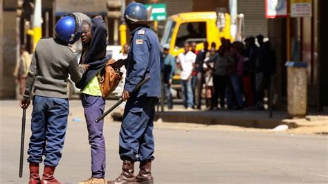 Zimbabwe Police Ban Another Protest Against Economic Woes