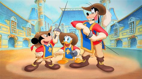 Mickey Donald Goofy The Three Musketeers 2004 Watchrs Club