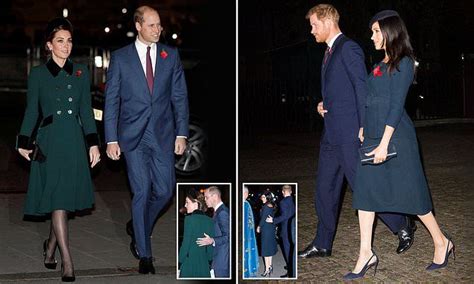 Pregnant Meghan Glows As She And Kate Attend Westminster Abbey Service Westminster Abbey