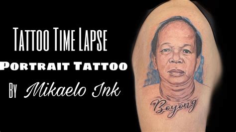 Portrait Tattoo Time Lapse Mikaelo Ink Youtube