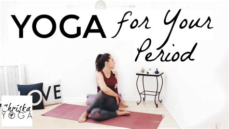 Yoga For Your Period Min Yoga For Pms Symptoms Yoga Stretches For Cramps Youtube