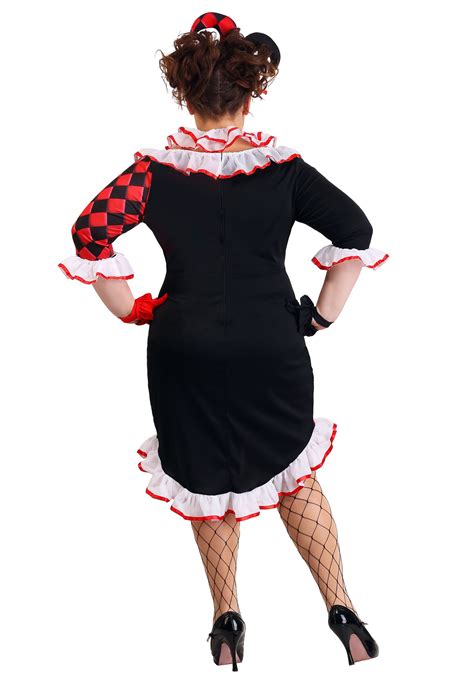 women s plus size haute harlequin costume plus size clown costumes