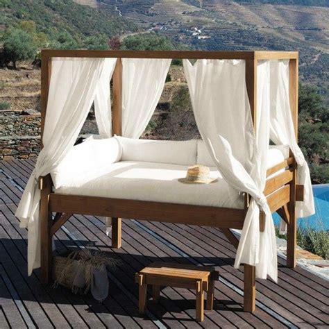 Deko garten, bett 1 awesome bett 1 with bett 1 trendy bett 1 with bett von metallbett im garten category for this post: Himmelbett für magische Momente im Garten - Archzine.net