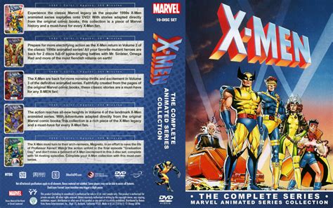 X Men The Complete Animated Series Collection 1992 1996 R1 Custom