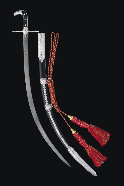 a safavid sword shamshir blade signed asadullah iran 17th or early 18th century