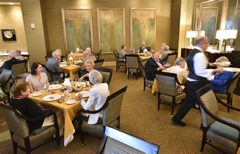 At Some Senior Living Communities The Dining Menu Keeps Growing