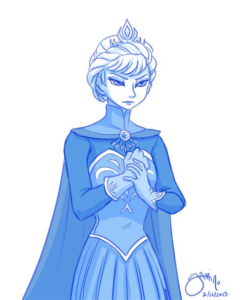 Queen Elsa By Yamino On Deviantart