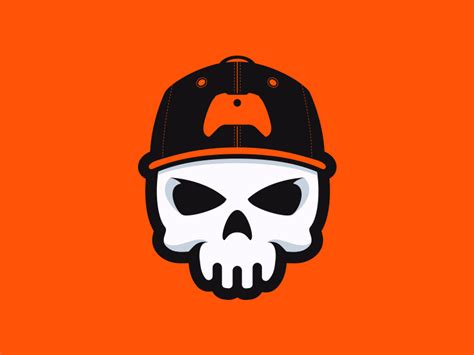 Skull Logos To Celebrate Halloween
