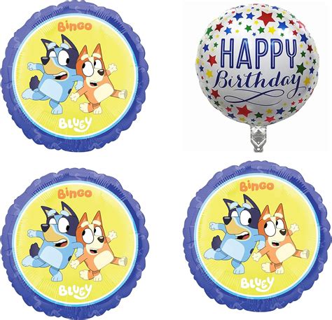 Anagram 18 Bluey Bingo Balloons Bluey Birthday Party
