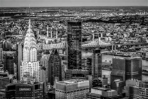 Chrysler Building Nyc Sunset Bw Photograph By Susan Candelario Fine