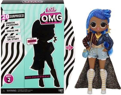 New Lol Surprise Omg Series 2 Fashion Doll Miss Independent In Hand