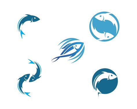 Fish Logo Template 565719 Vector Art At Vecteezy