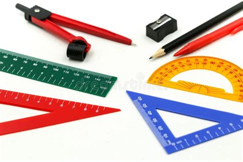 Group Of Stationery Tools Educational Tools Suppliesback To School