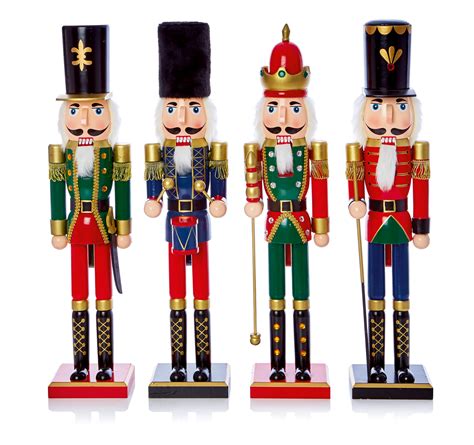 Wooden Nutcracker Assorted Christmas Shop Special Offers Homeland