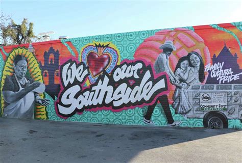 San Antonio Street Artists Celebrate The South Side With New Mural