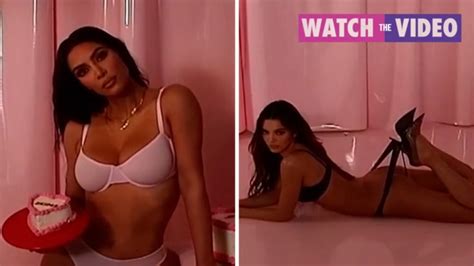 kendall jenner poses in red lingerie for skims valentine s day collection the courier mail