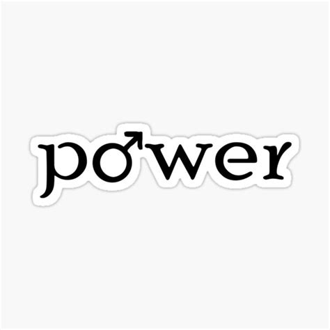 Boy Power Sticker For Sale By Askartongs Redbubble