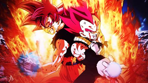 Goku And Vegeta Supa Saiya Jin Goddo By Theazer0x On Deviantart