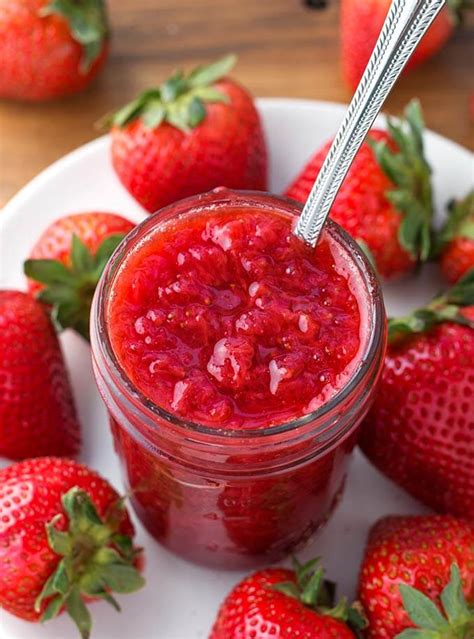 Instant Pot Strawberry Jam Simply Happy Foodie
