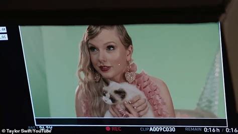 Taylor Swift Falls In Love With Her Brand New Kitten In Behind The