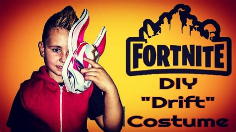Diy Fortnite Costume Drift Skin In Real Life Youtube