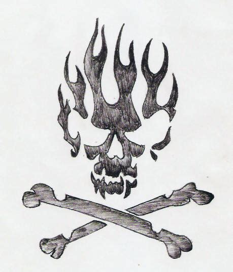 Fire Skull By Ghostnikhil On Deviantart