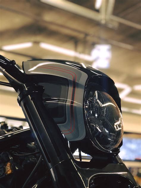 Killer Custom Aggressor Series Headlight Fairing For Harley Davidson