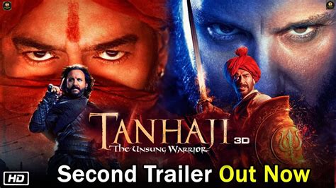 Tanhaji The Unsung Warrior Second Trailer Out Soon Ajay Saif Ali