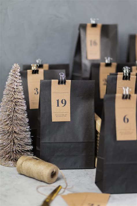 Diy Adventskalender 100 Adventskalender Ideen Für Erwachsene Bezaubernde Nana