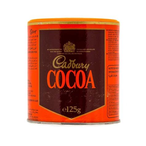 It mixes extremely well in drinks and for baking. Hot Chocolate and Cocoa powder - Cadbury's Pure Cocoa ...