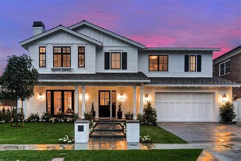 Family Home with Coastal Transitional Interiors - Home ...