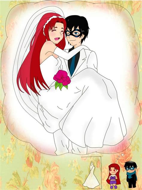 Dreaming Of You Robin And Starfires Dream Wedding Day Teen Titans