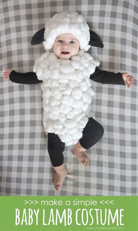 Make A Baby Lamb Costume A Simple Tutorial Via Makeit