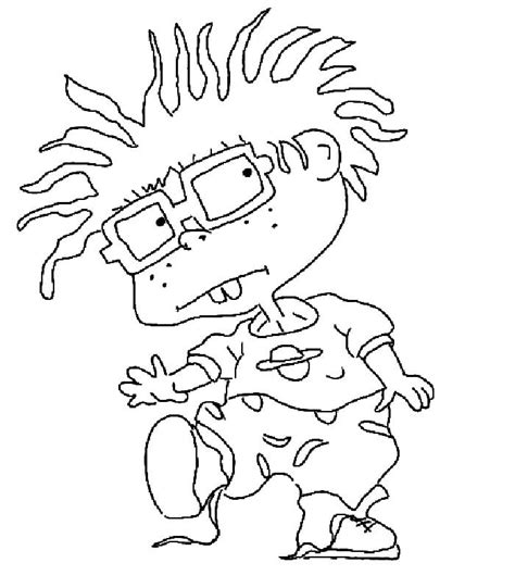 Dibujos De Personajes De Rugrats 2 Para Colorear Para Colorear Pintar