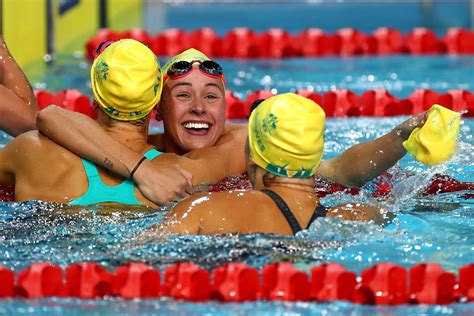 Swimmers Golden Reign On Night Two In The Pool Commonwealth Games