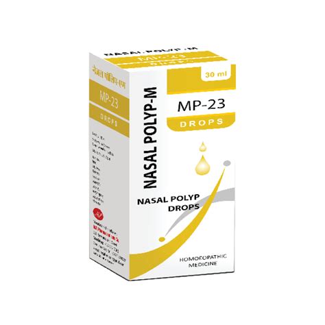 Mp 23 Nasal Polyp M Drops By Mp Pharmaceuticals