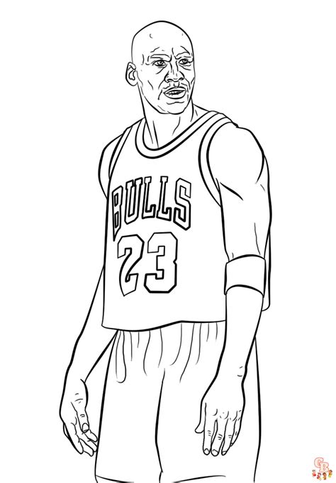 Enjoy The Nba Game With Free Nba Coloring Pages