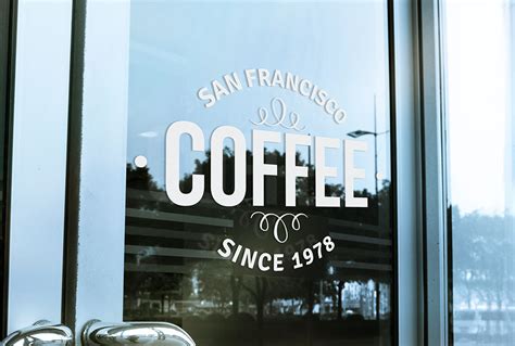 Download Door Decal Mockup & Just Supply Us Your Artwork And We Can Print The Design Onto Window Sticker ...