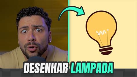 Como Desenhar Uma Lampada No Illustrator Youtube