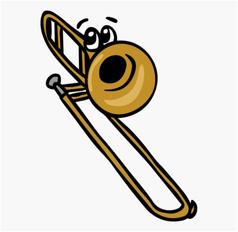 All the clipart images are copyrighted to the respective creators, designers and authors. Transparent Trombone Clipart - Cartoon Picture Of Trombone , Free Transparent Clipart - ClipartKey
