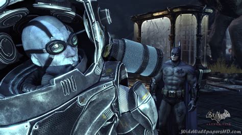 Image Mr Freeze Looking Back At Batman Batman Arkham City Wide