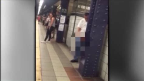 man arrested after woman films him masturbating on manhattan subway police pix11