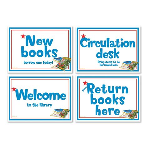 Library Signage Printable Printable Word Searches