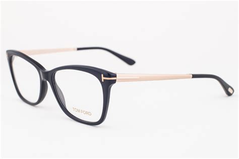 tom ford 5353 001 shiny black gold eyeglasses tf5353 001 52mm ebay