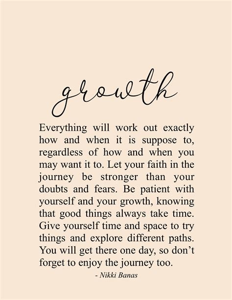 Growth Quote And Poetry Nikki Banas Walk The Earth Encouragement